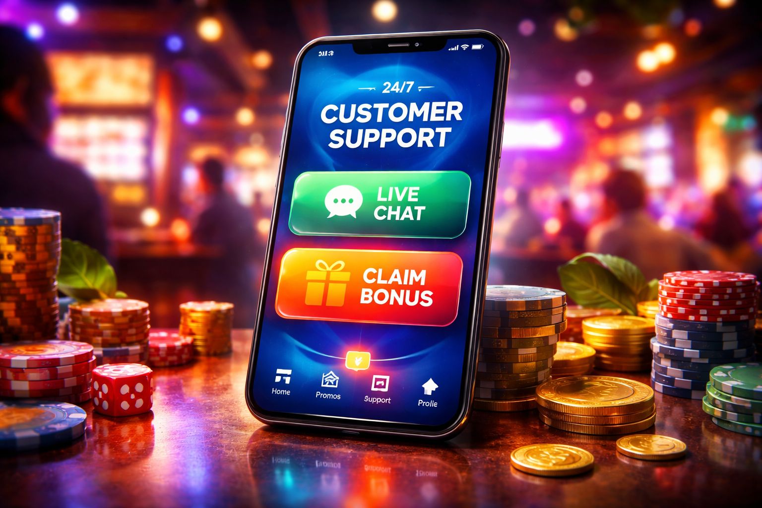 Get Promotions, Support, And Account Updates Inside The App